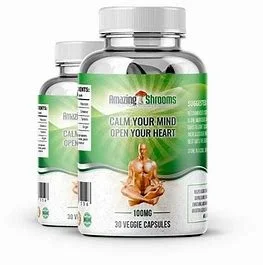 100MG Psilocybin Microdose | 30 Capsules | 1 Bottle